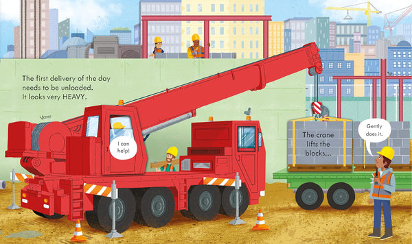 Usborne Peep Inside How a Crane Works