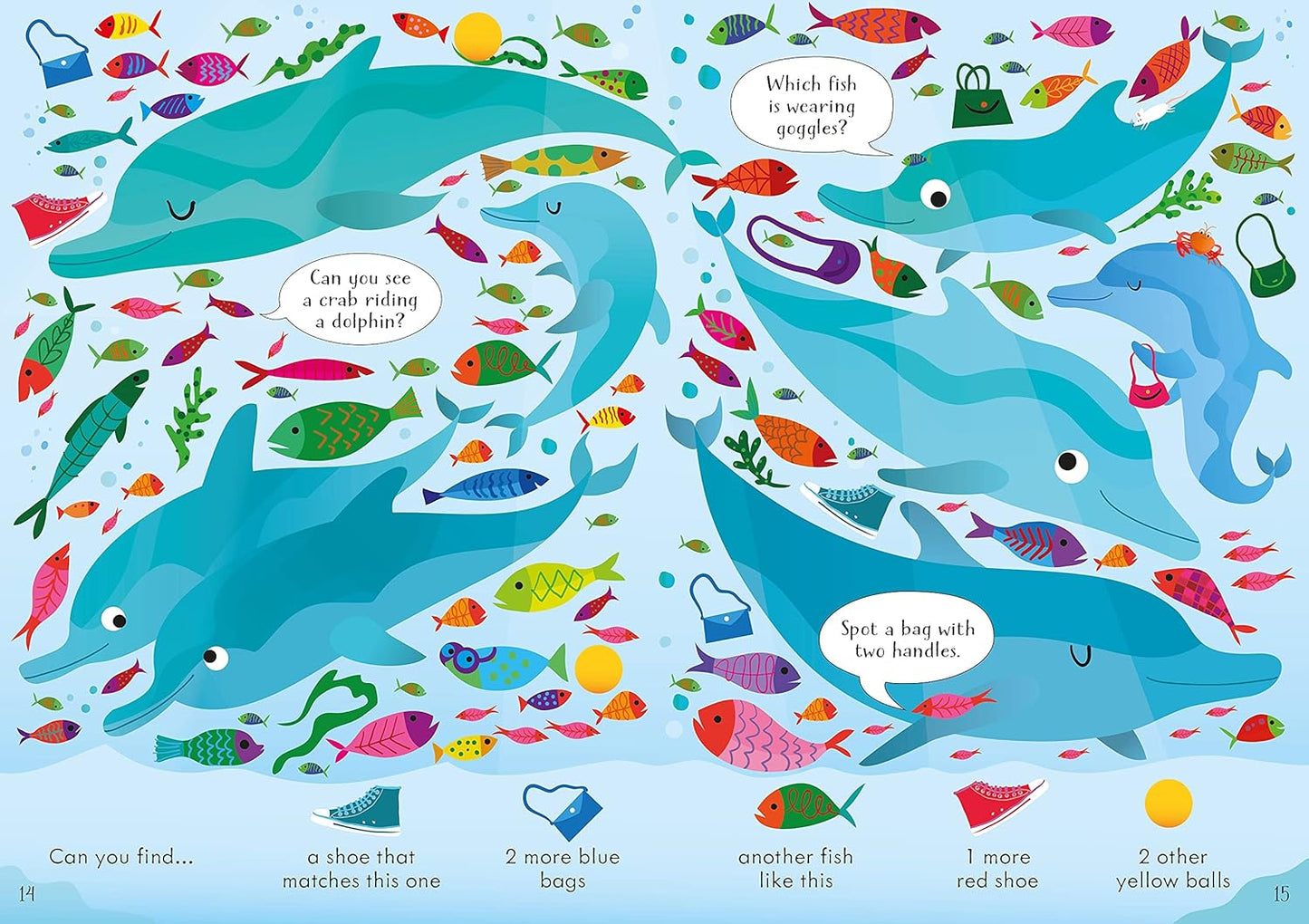 Usborne Can You Spot? Under The Sea