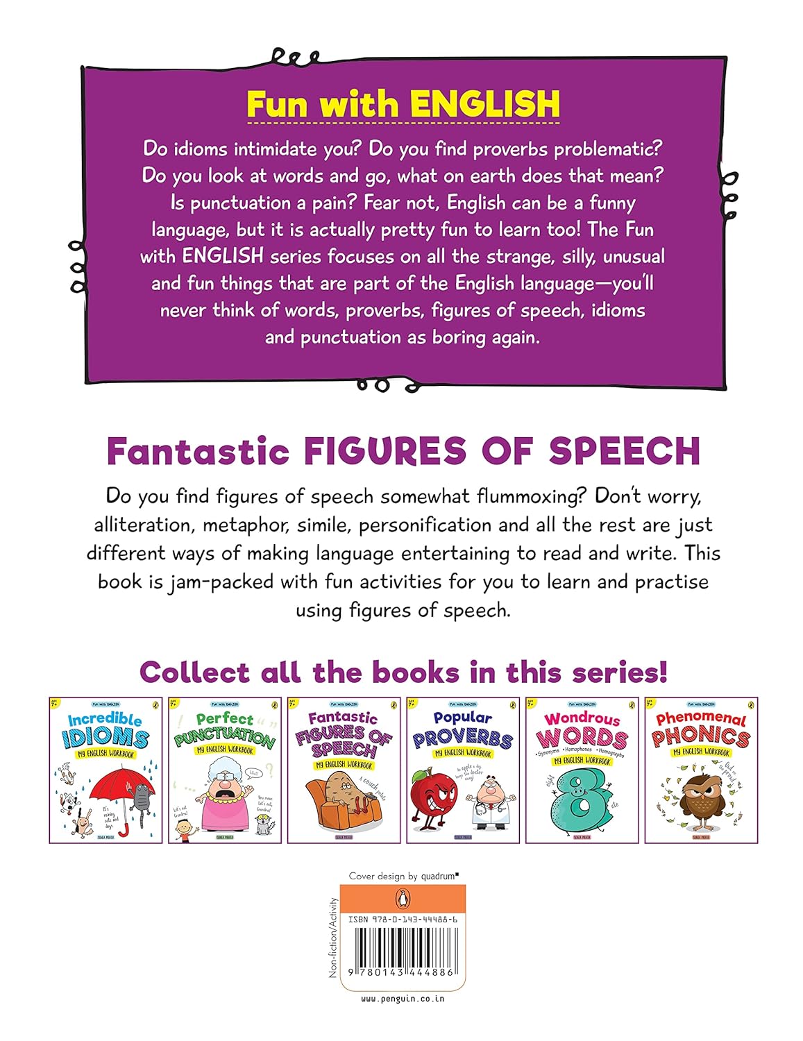 Fun With English: Fantastic Figures of Speech My English Workbook - Sonia Mehta