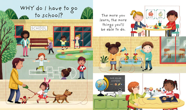 Usborne Very First Questions & Answers: Why do I have to go to school?