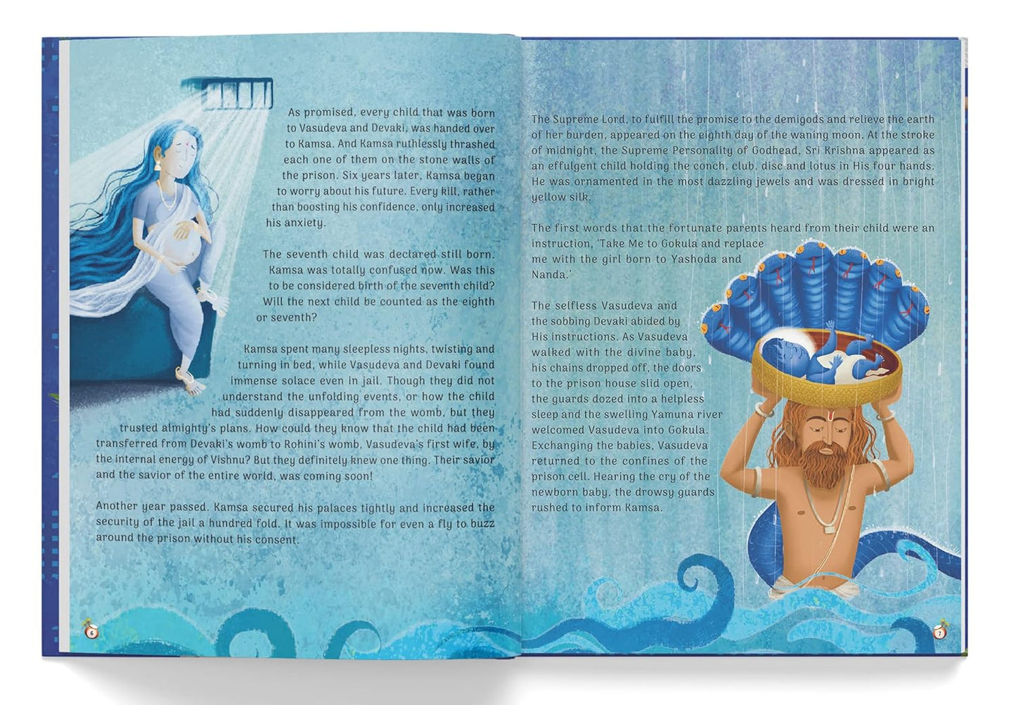 Little Krishna - Illustrated Untold Stories from Childhood
