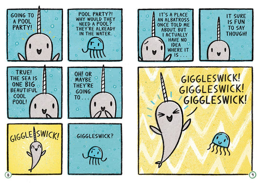 A Narwhal And Jelly Book #6: Narwhal's School of Awesomeness