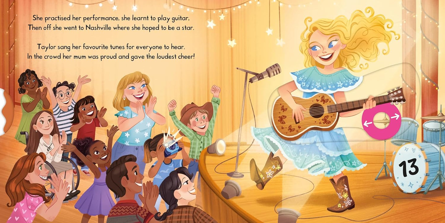 Little Superstars: Taylor: A Push, Pull, Slide Book