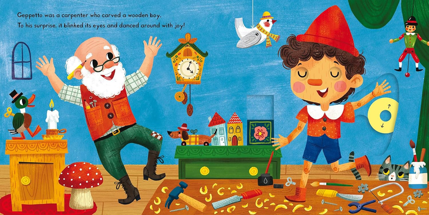 First Stories: Pinocchio:  Push, Pull, Slide