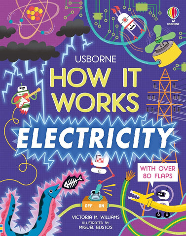 Usborne How It Works Electricity With Over 80 Flaps