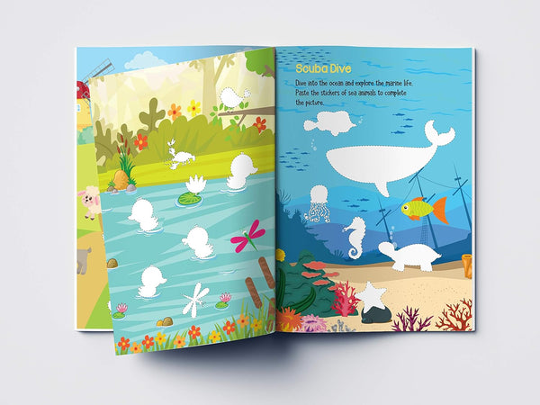 My First Animals Sticker Book
