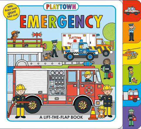 Priddy Books: Playtown: Emergency: A Lift-the-Flap book