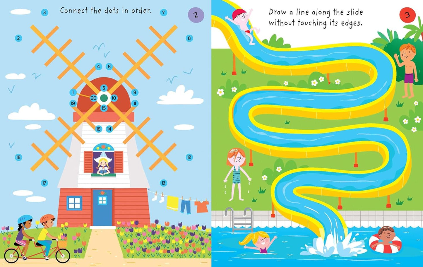 Usborne Little Children's Holiday Pad: 50 Tear-Off Sheets