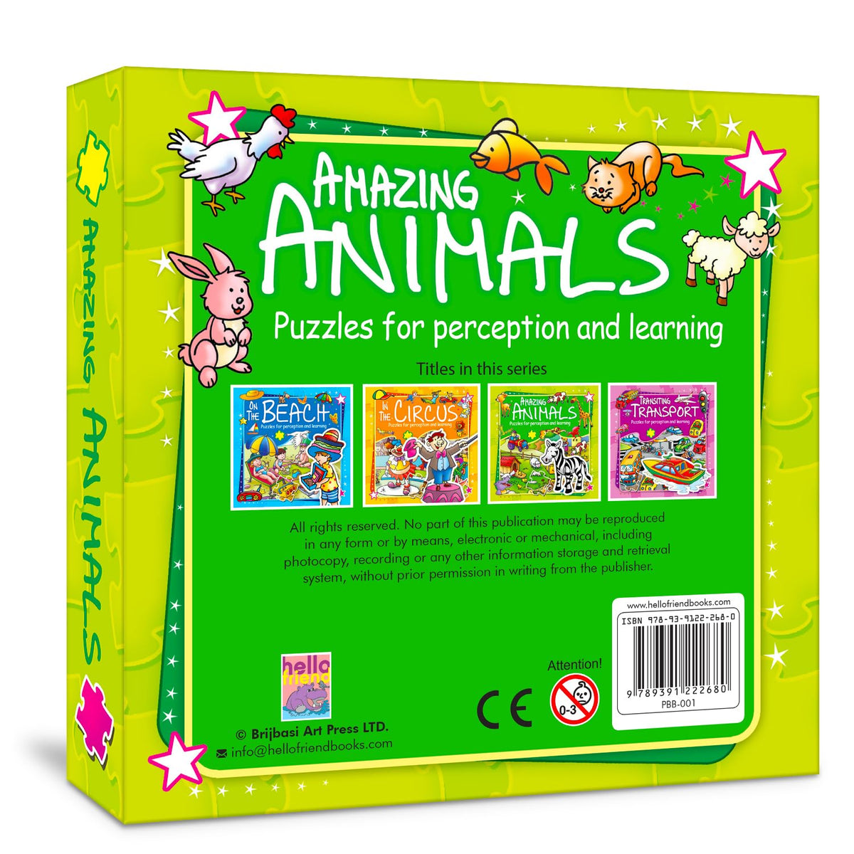 Amazing Animals Puzzles for Perception and Learning