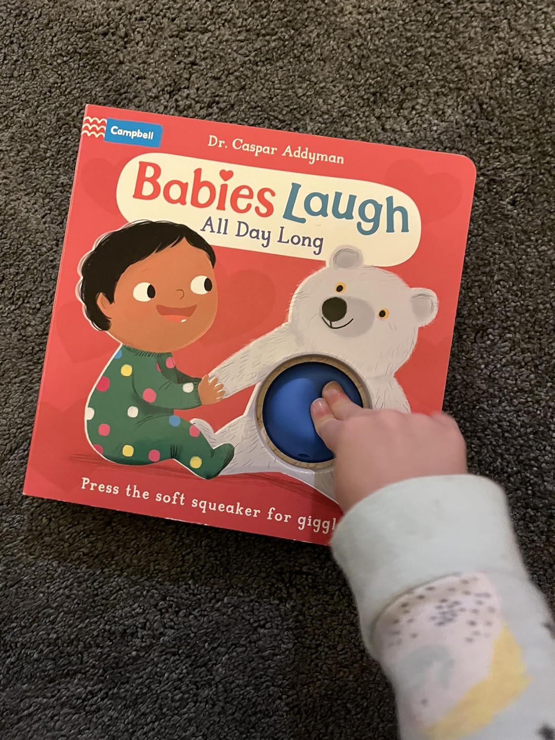 Babies Laugh All Day Long: With Soft Squeaker to Press