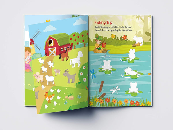 My First Animals Sticker Book