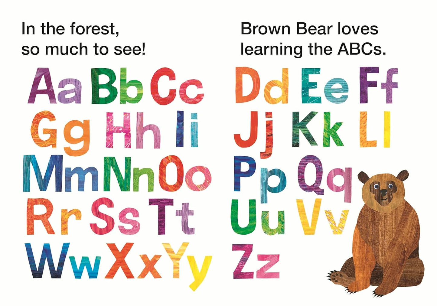 Brown Bear and Friends ABC - Eric Carle