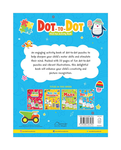 Dot-To-Dot First Fun Activity Book
