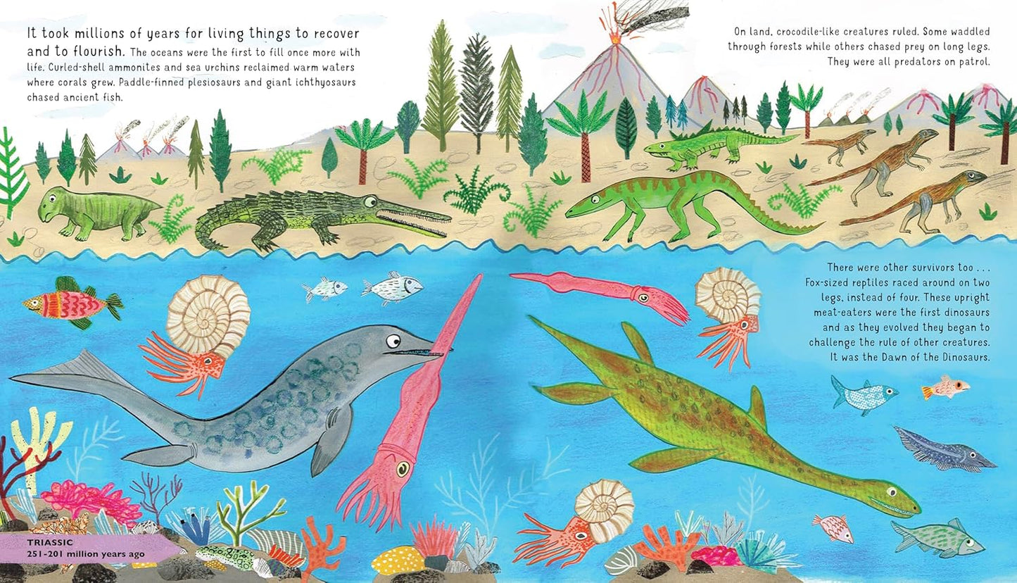 The Story of Dinosaurs: A First Book About Prehistoric Beasts