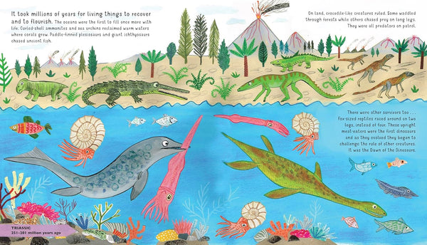The Story of Dinosaurs: A First Book About Prehistoric Beasts