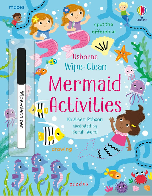 Usborne Wipe-Clean Mermaid Activities
