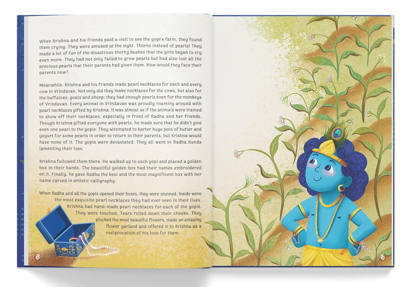 Little Krishna - Illustrated Untold Stories from Childhood