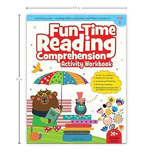 Fun Time Reading Comprehension Activity Workbook (Level 1)