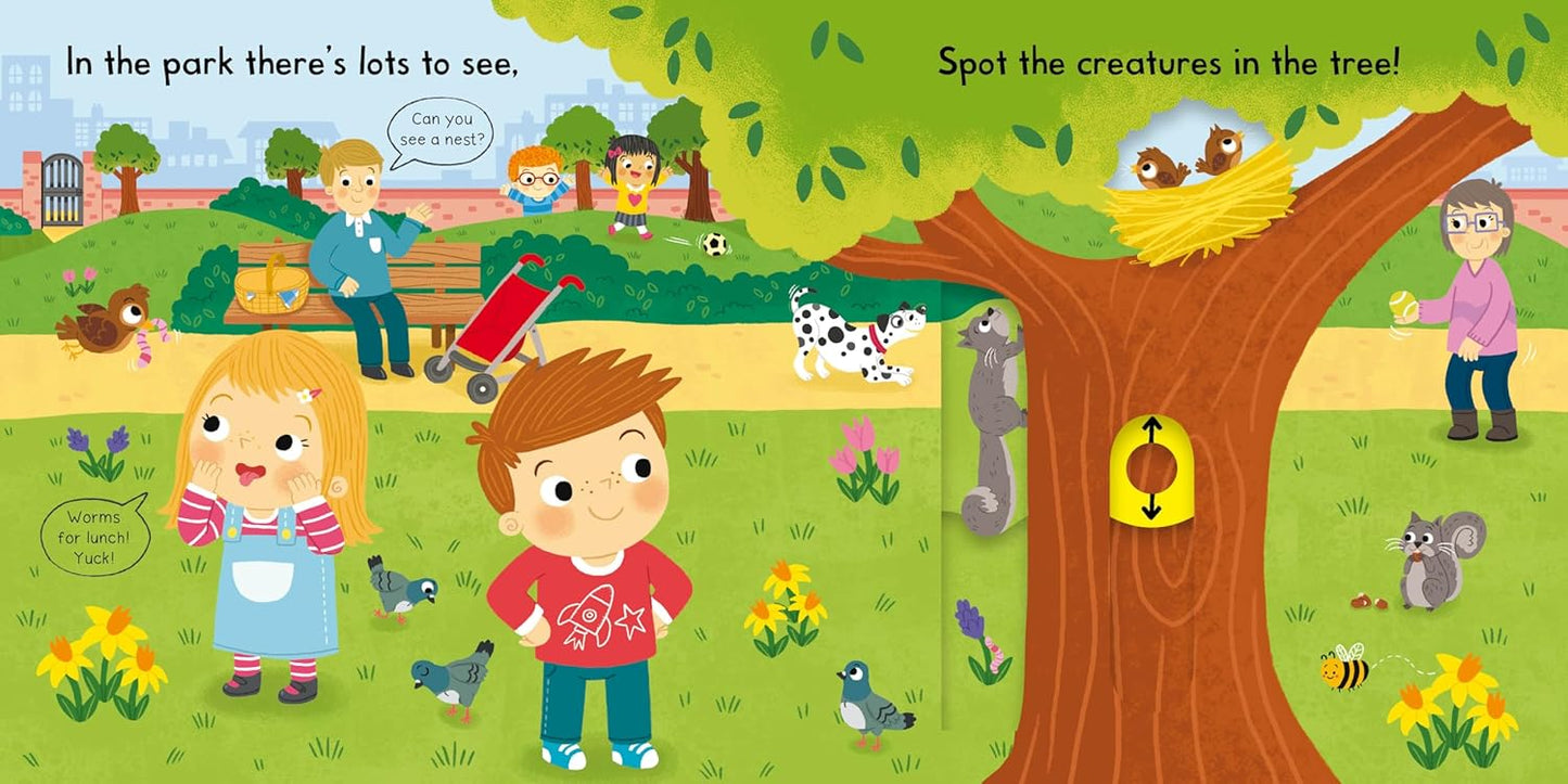 Busy Park: Push Pull Slide