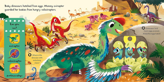 First Explorers: Dinosaurs (Push Pull Slide)