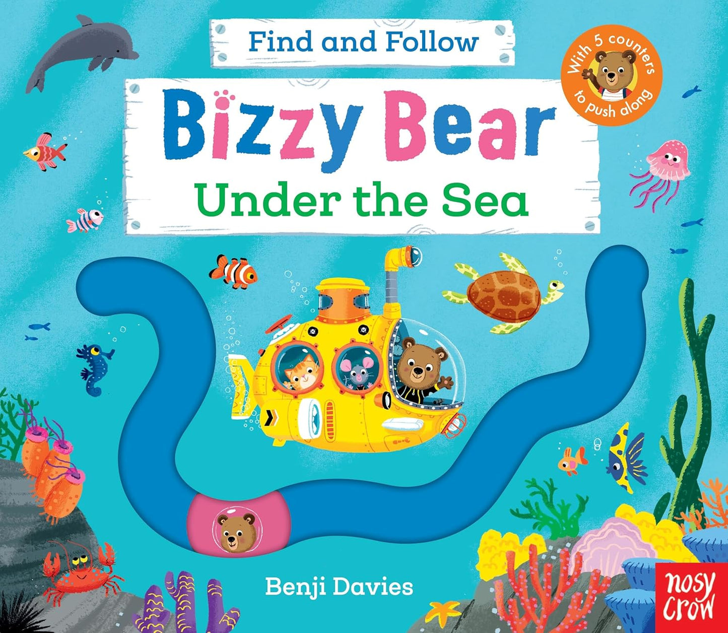 Find and Follow Bizzy Bear: Under the Sea