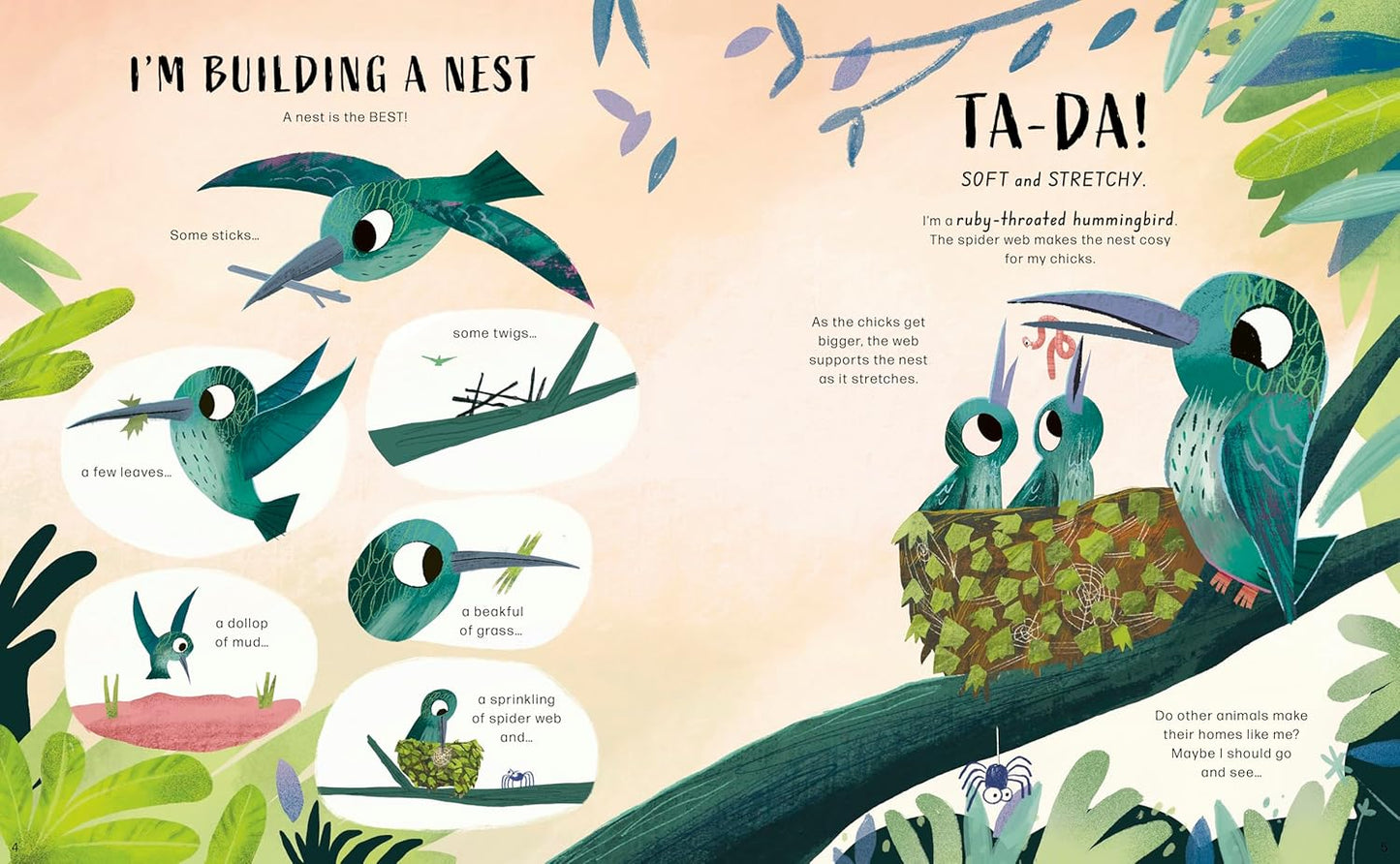 I'm Building a Nest: Find Out How 50 Animals Make Their Homes