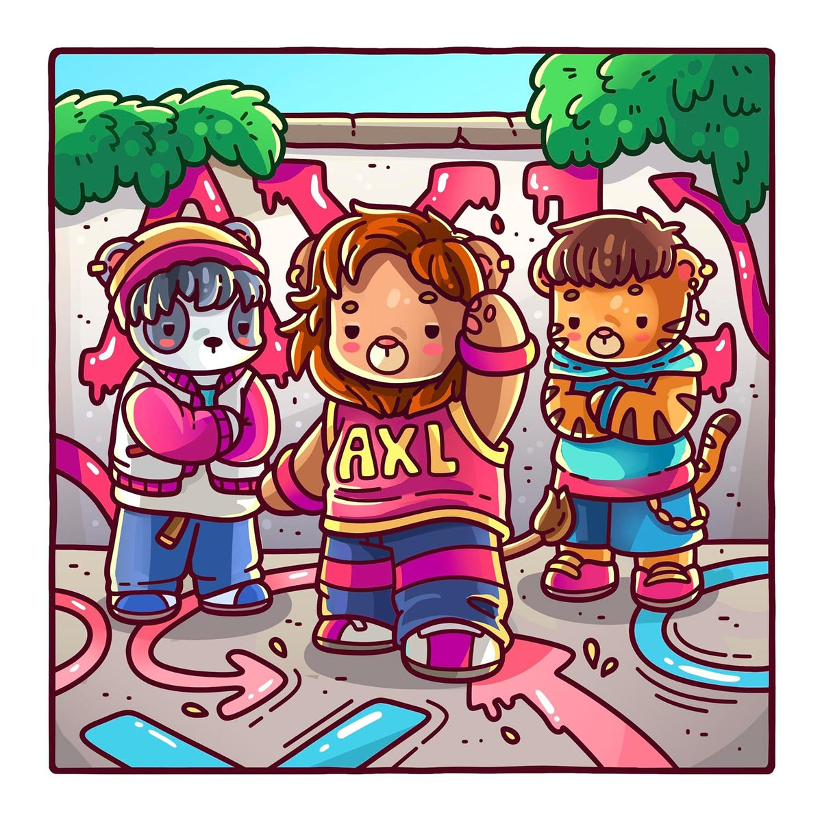Cozy K-Pop: Cute Colouring Book
