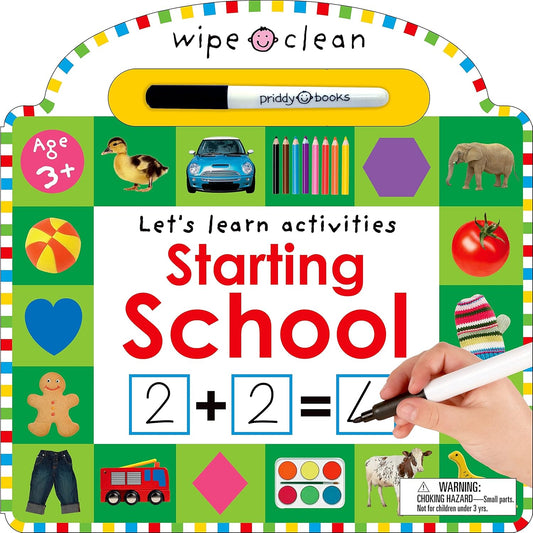 Wipe Clean: Let's Learn Activities Starting School