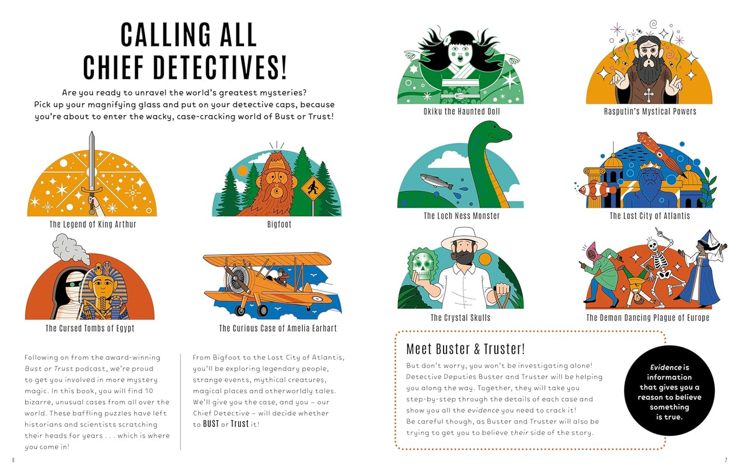 Bust Or Trust: A Kids' Mystery Book