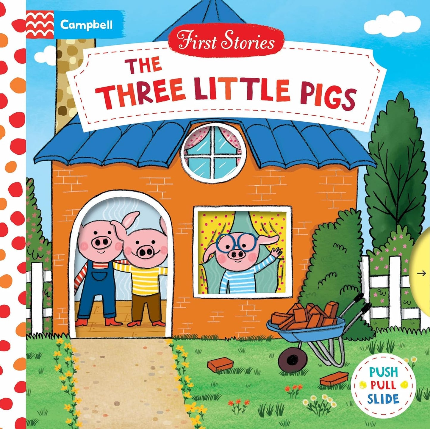 First Stories: The Three Little Pigs - Push Pull Slide