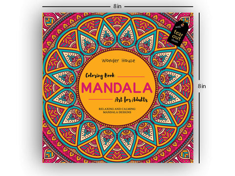 Colouring Book Mandala Art for Adults