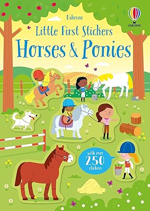 Usborne Little First Stickers: Horses and Ponies