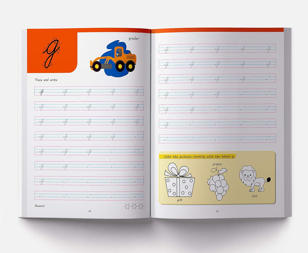 Cursive Handwriting - Small Letters: Practice Workbook For  Children