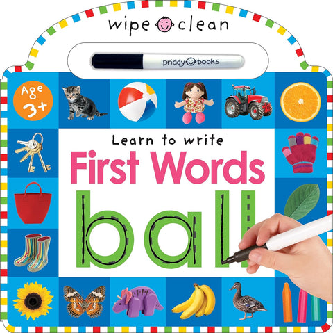 Priddy Books: Wipe-Clean Learn to Write First Words