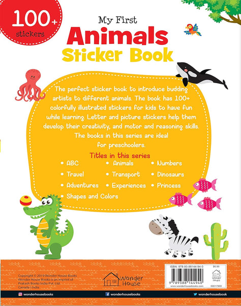 My First Animals Sticker Book