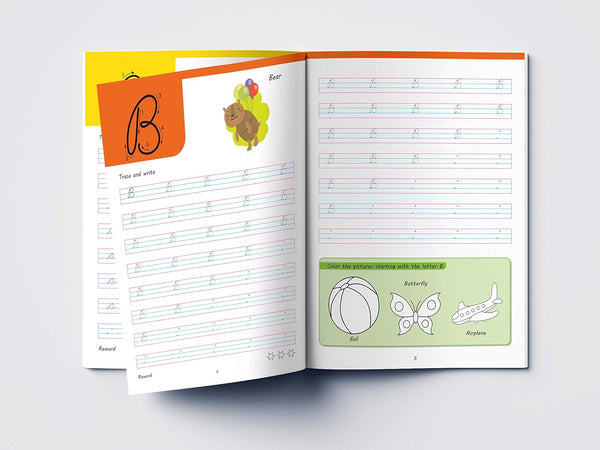 Cursive Handwriting - Small Letters: Practice Workbook For  Children
