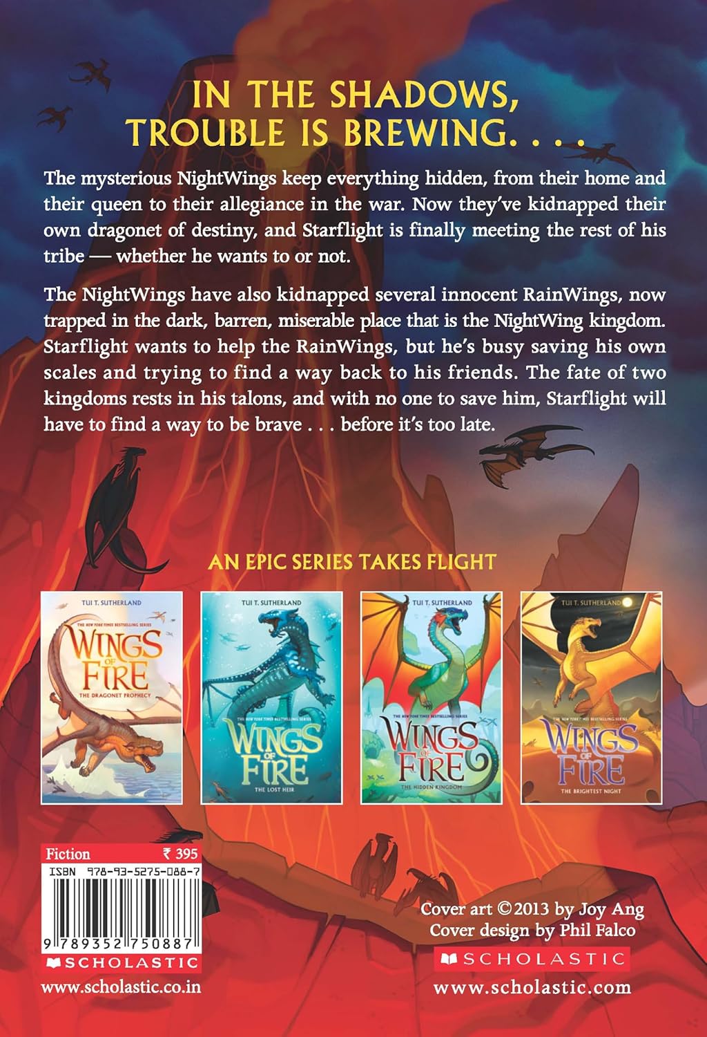 Wings of Fire #04: The Dark Secret