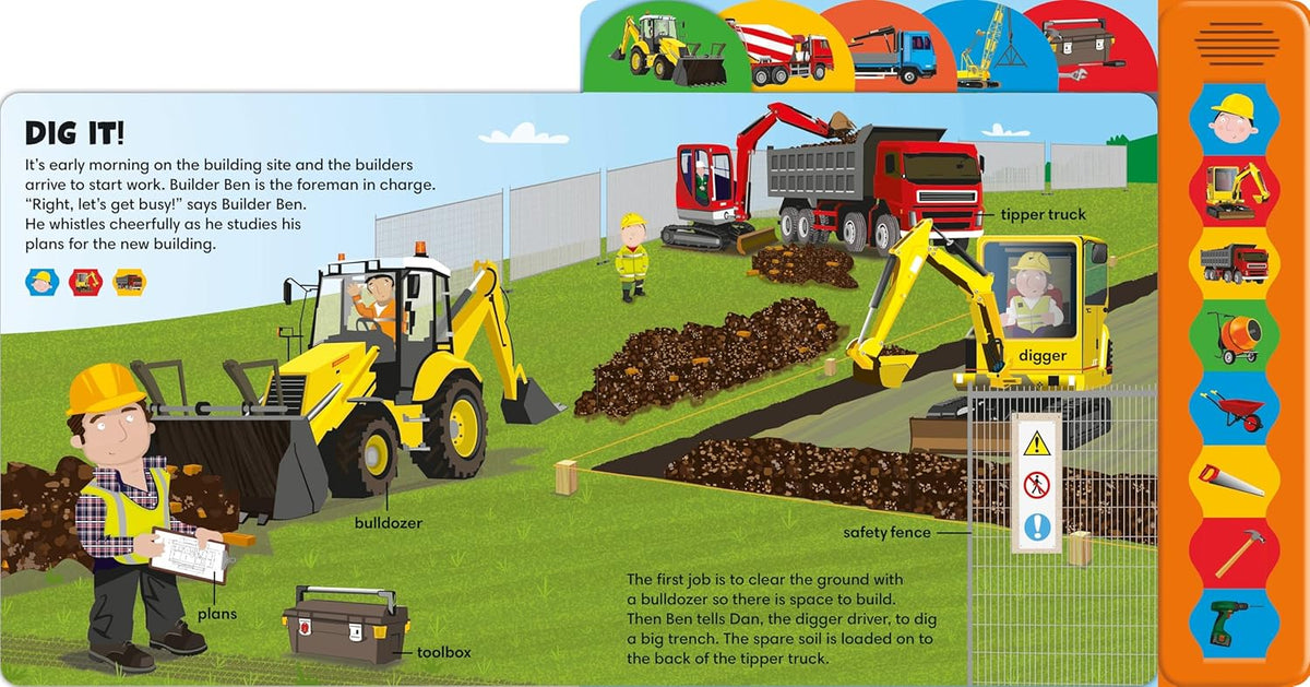 Ladybird Big Noisy Book Digger Hullabaloo!