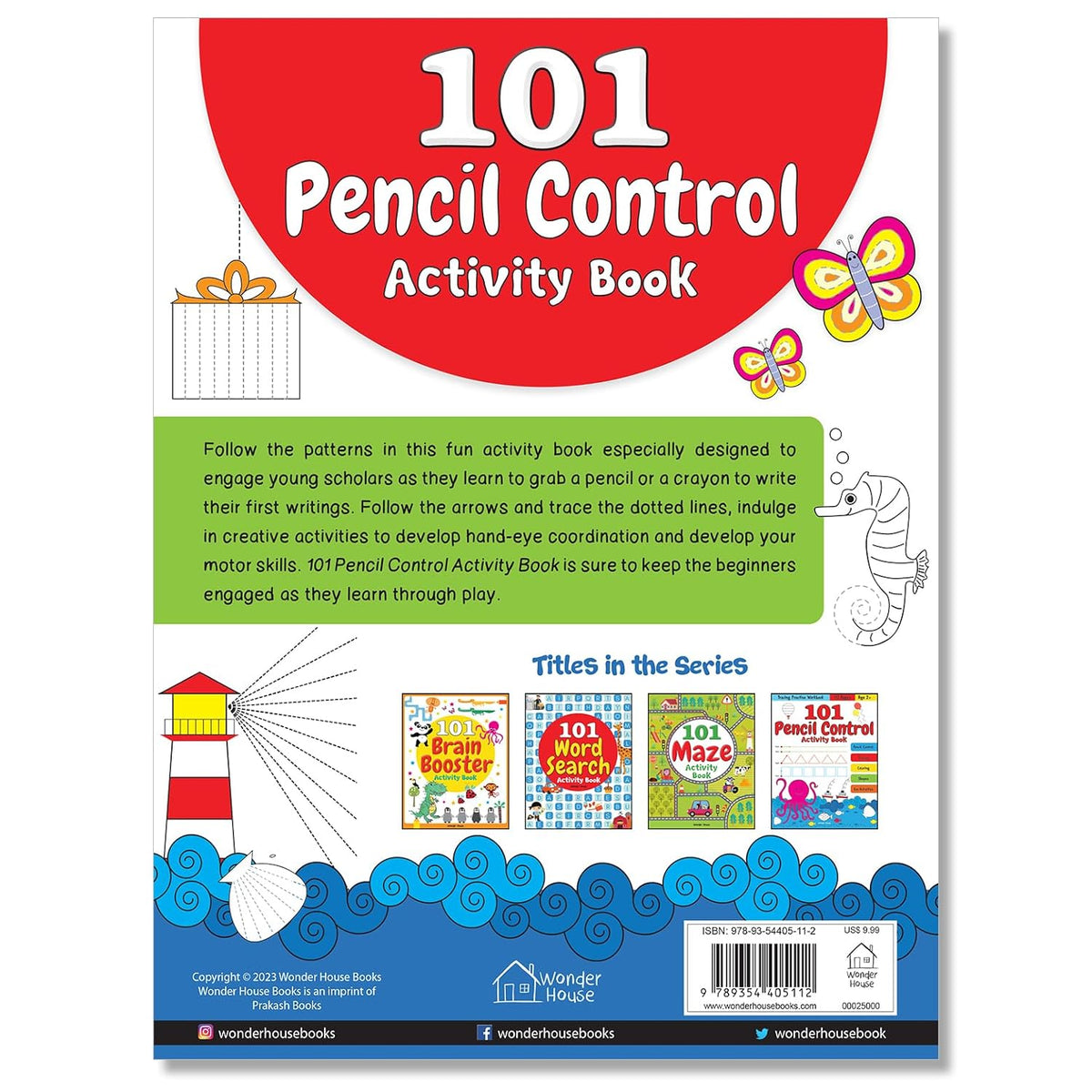 101 Pencil Control Activity Book