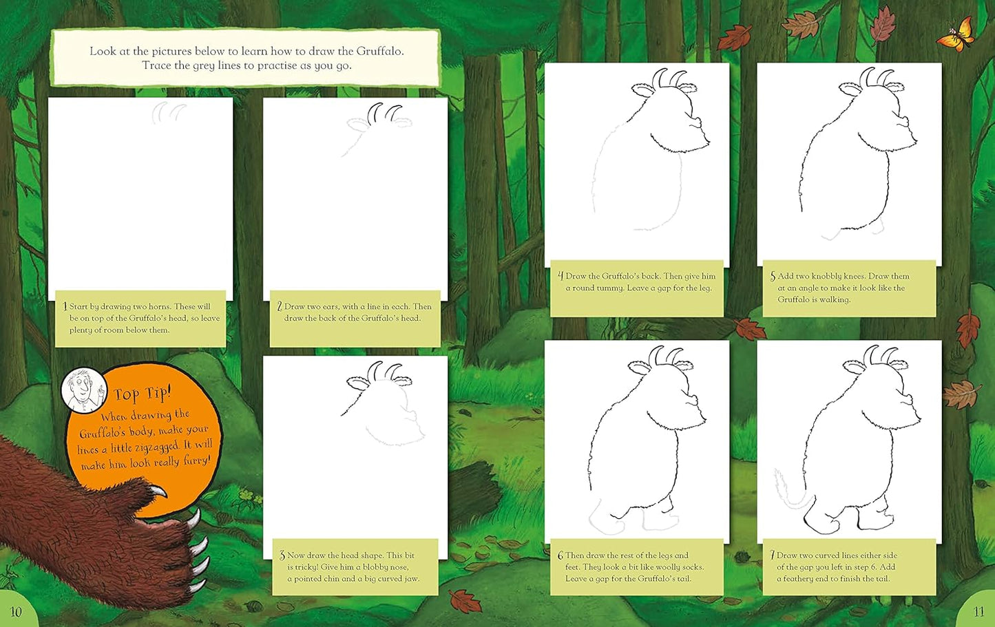 How to Draw The Gruffalo and Friends - Julia Donaldson