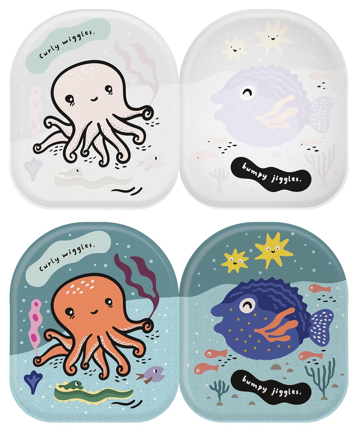 Octopus & Friends: Shaped Bath Book