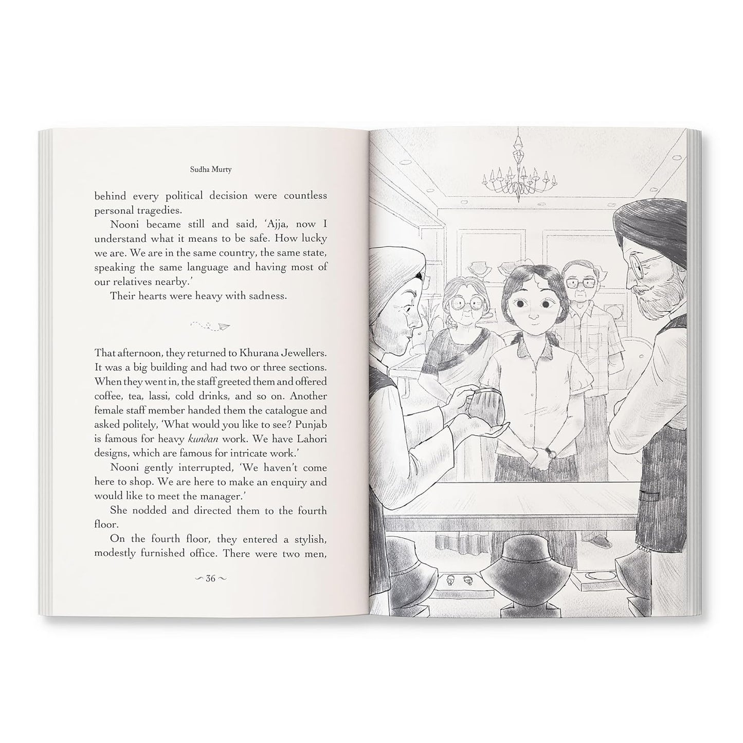 The Magic of the Lost Earrings - Sudha Murty