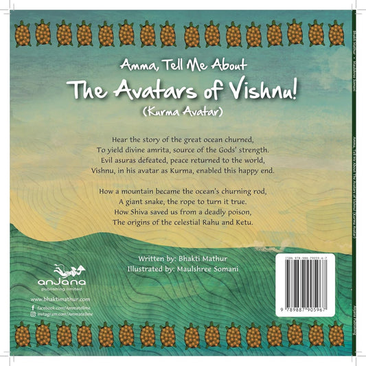 Amma, Tell Me About The Avatars of Vishnu! (Kurma Avatar)