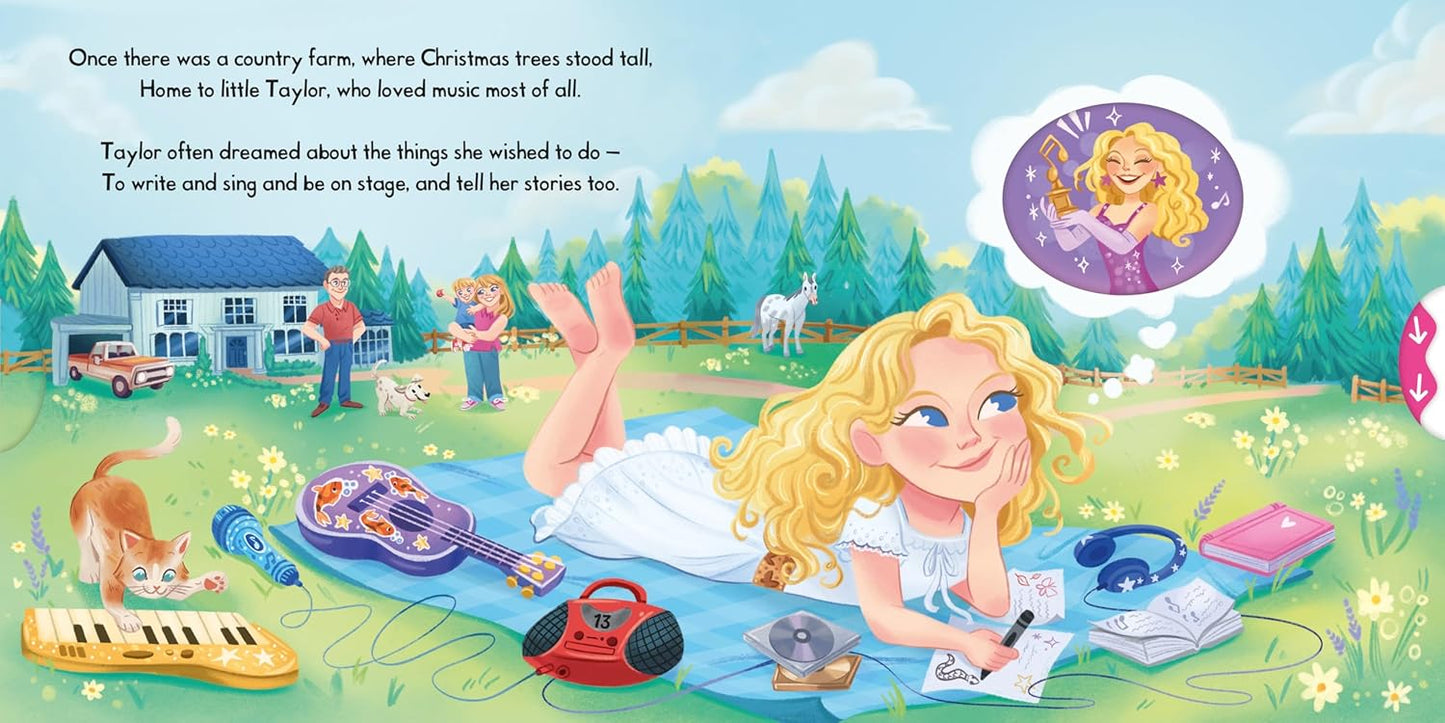 Little Superstars: Taylor: A Push, Pull, Slide Book