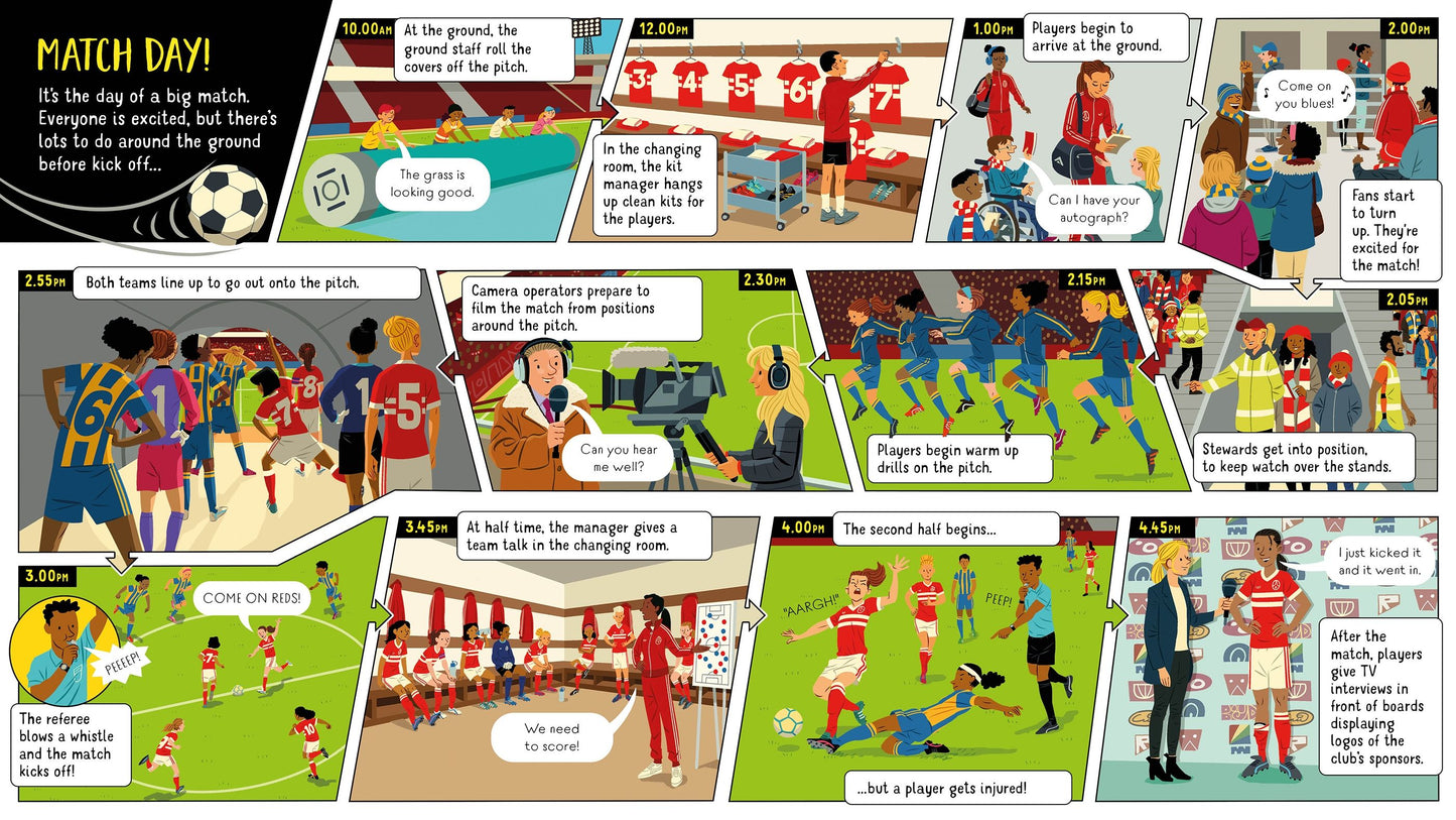 Usborne Lift-the-Flap Look Inside Football