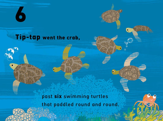 TIP TAP! Went the Crab: A First Book of Counting