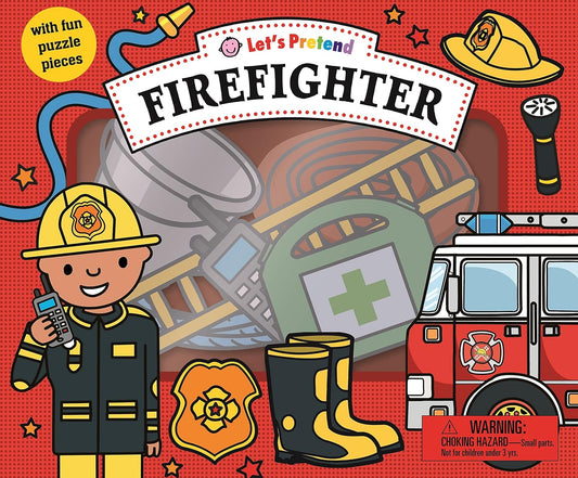 Priddy Books: Firefighter Set: With Fun Puzzle Pieces
