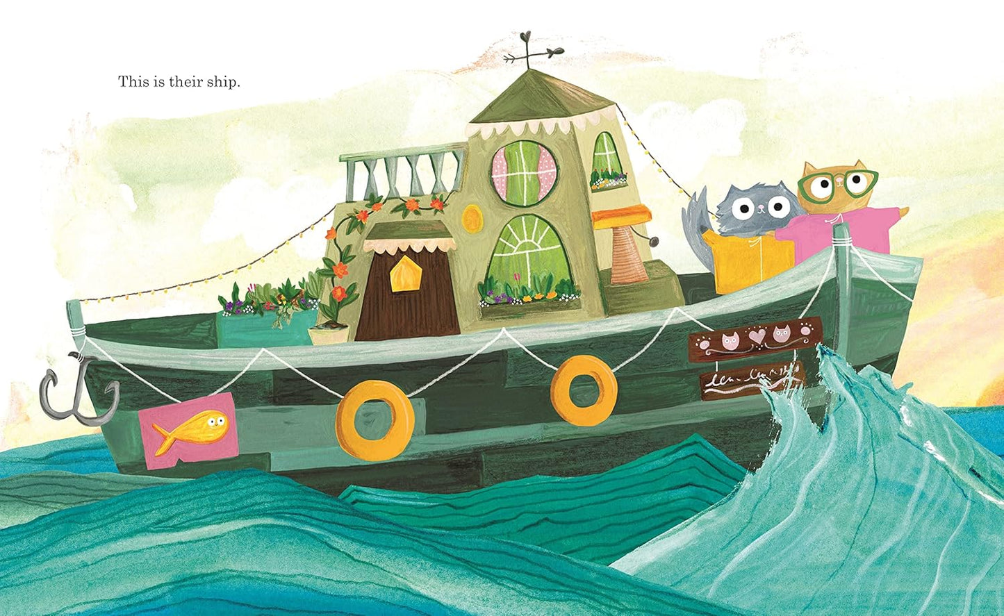 Flora and Nora Hunt for Treasure - Kim Hillyard