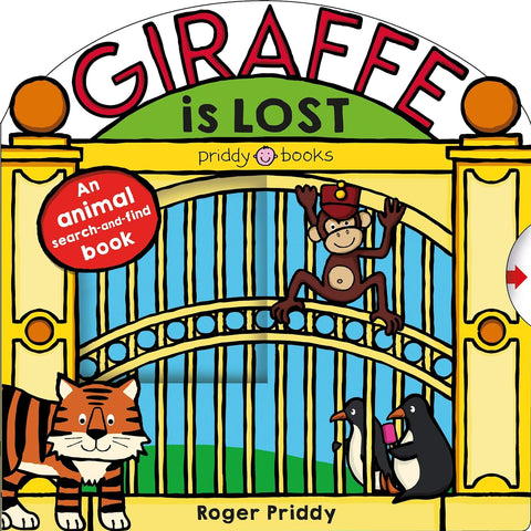 Priddy Books: Giraffe is Lost: An Animal Search-and-Find Book