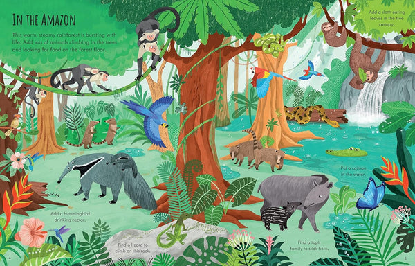 Usborne First Sticker Book Planet Earth